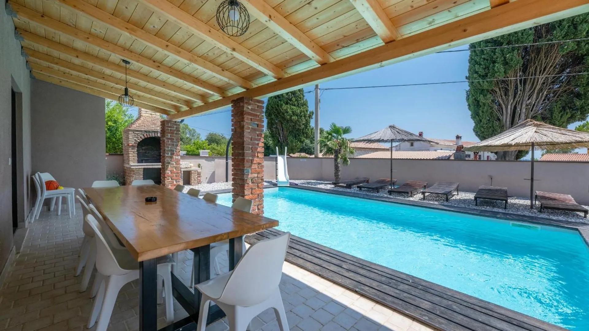 Villa Pupos With Hot Tub And Private Pool Rebici Croatia